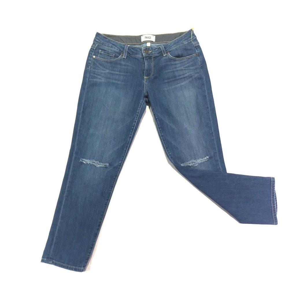 Paige Denim Womens 26 Jimmy Jimmy Crop Jeans